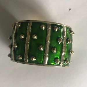 Lilly Pulitzer green cuff